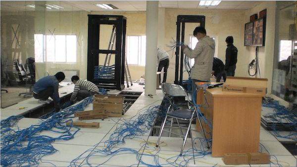 Quy trình thi công và lắp đặt điện mạng văn phòng của FastcoVN